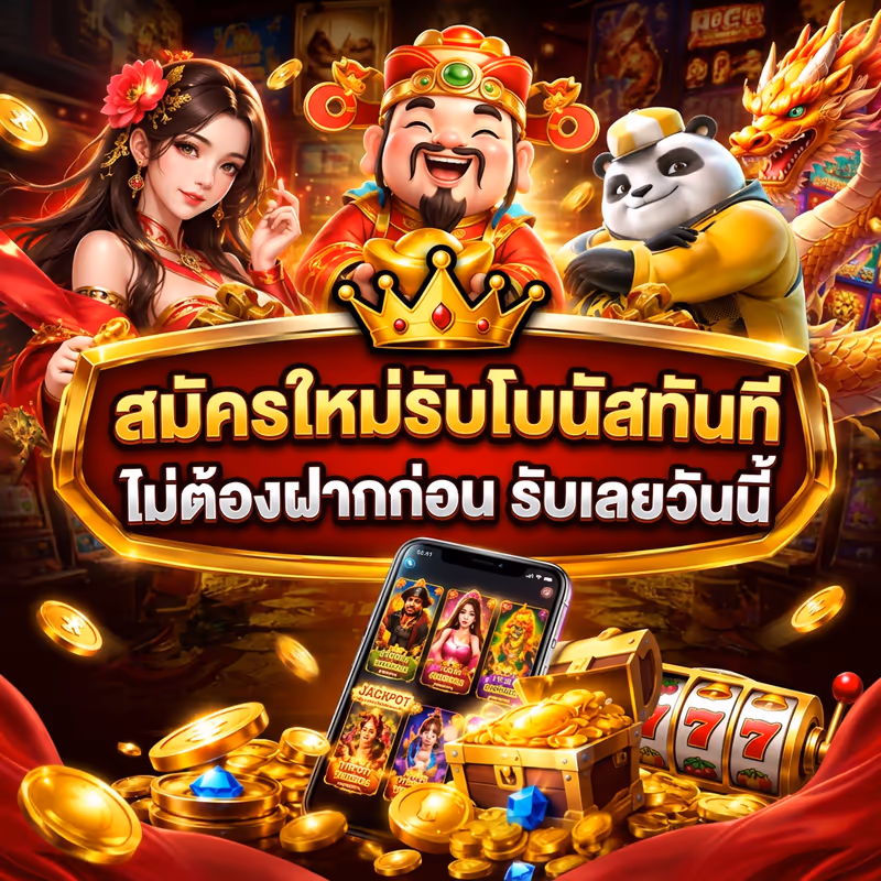 สมัครใหม่รับโบนัสทันที